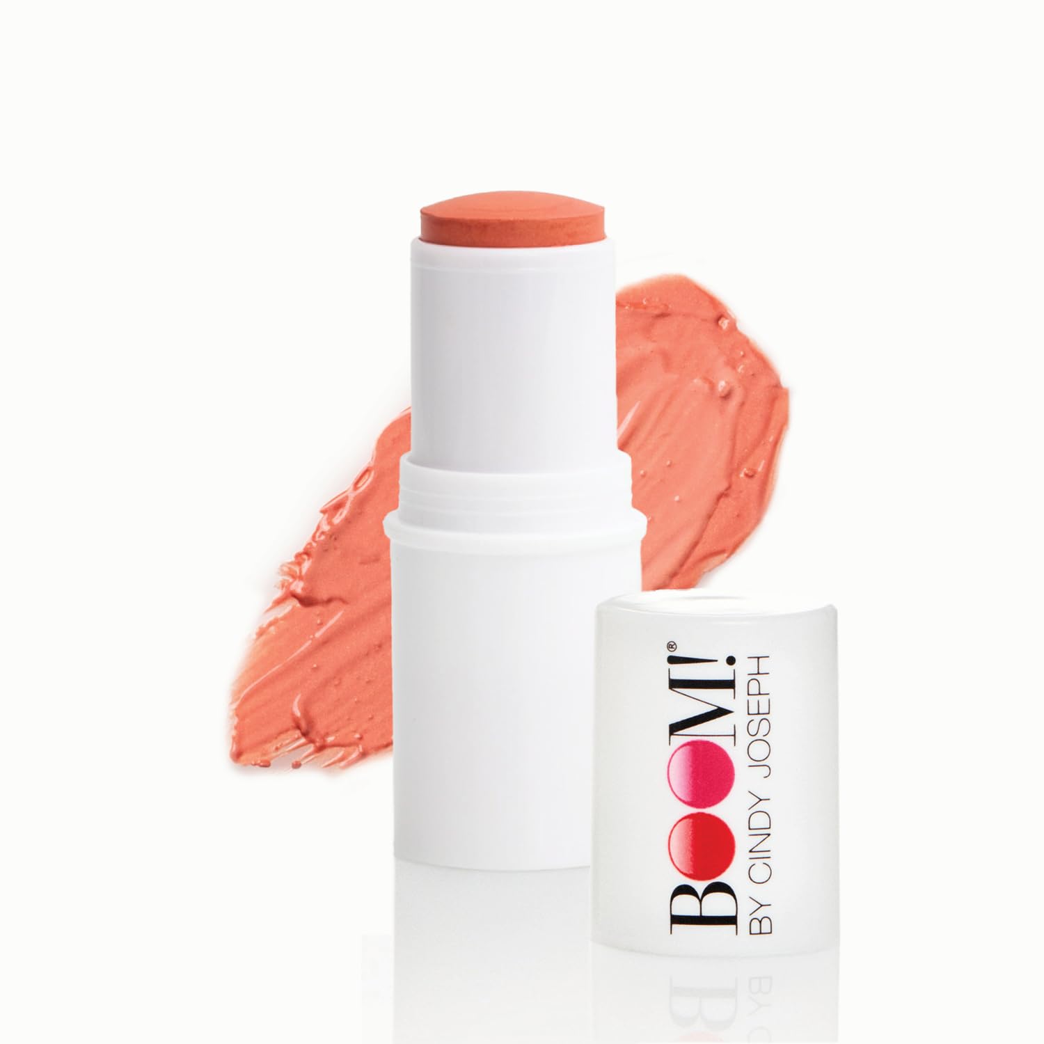 Boomstick Trio ® Color 3 Pack Cream Blush Makeup, Color Blush Stick, Highlighter Stick & Moisturizer for Cheeks, Eyes & Lips, Blendable Vegan Boom Sticks by Cindy Joseph for Older Women, BOOM Beauty