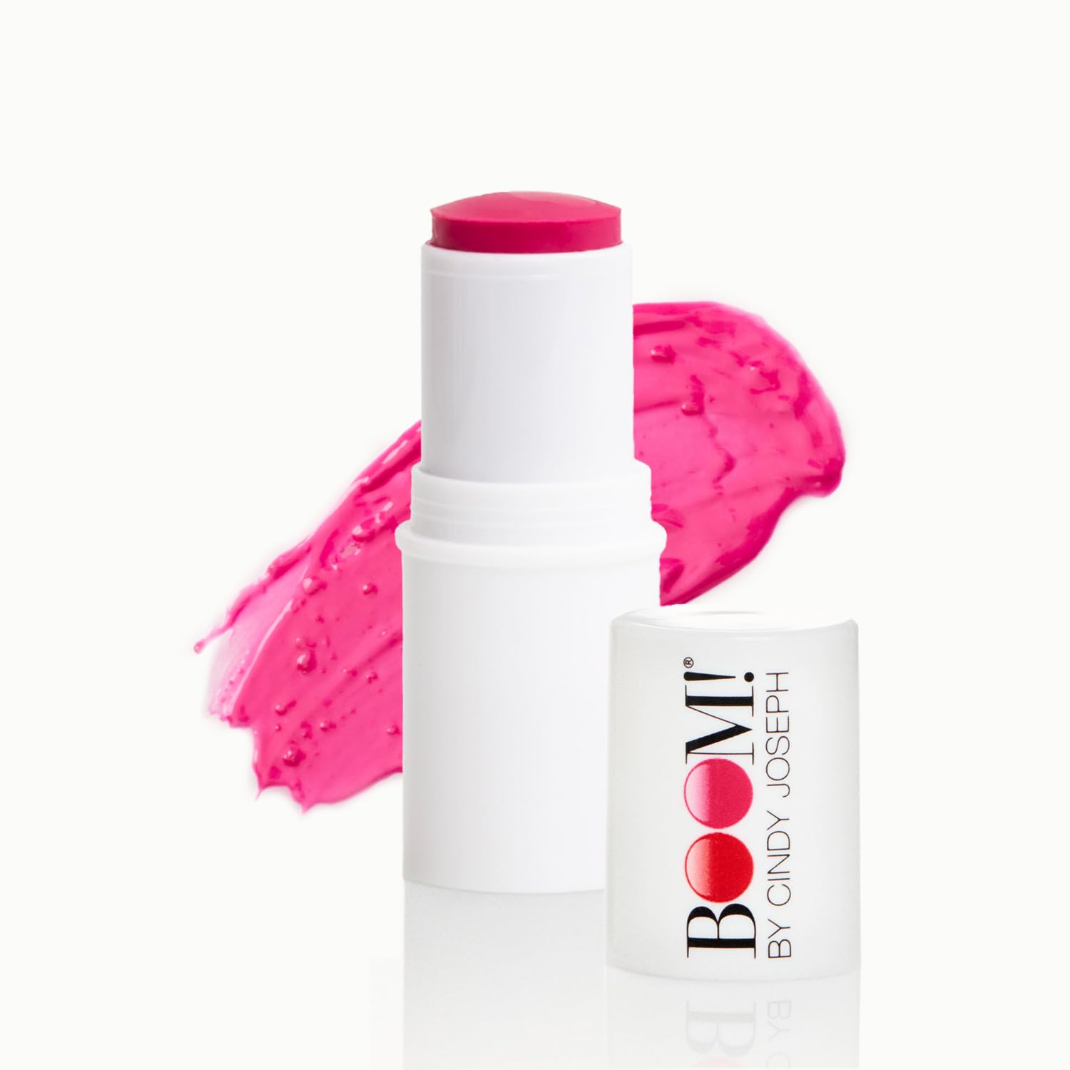 Boomstick Trio ® Color 3 Pack Cream Blush Makeup, Color Blush Stick, Highlighter Stick & Moisturizer for Cheeks, Eyes & Lips, Blendable Vegan Boom Sticks by Cindy Joseph for Older Women, BOOM Beauty
