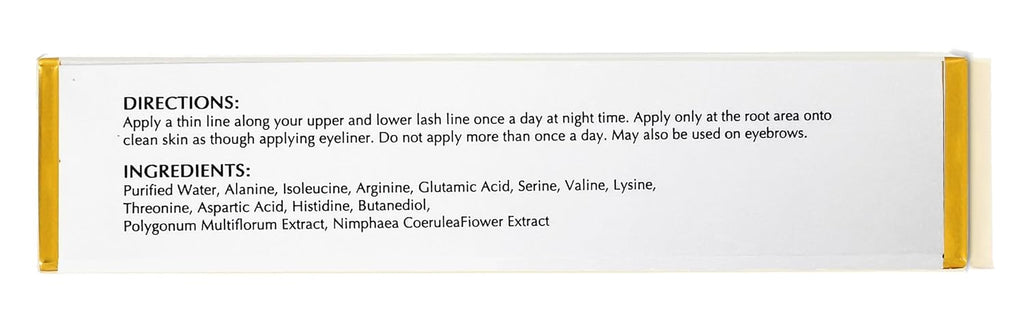 SHIGERU Lash and Brow Natural Oil-Free Growth Serum, Japanese Salon Formula for Longer, Thicker, Fuller Appearing Lashes – 5ml