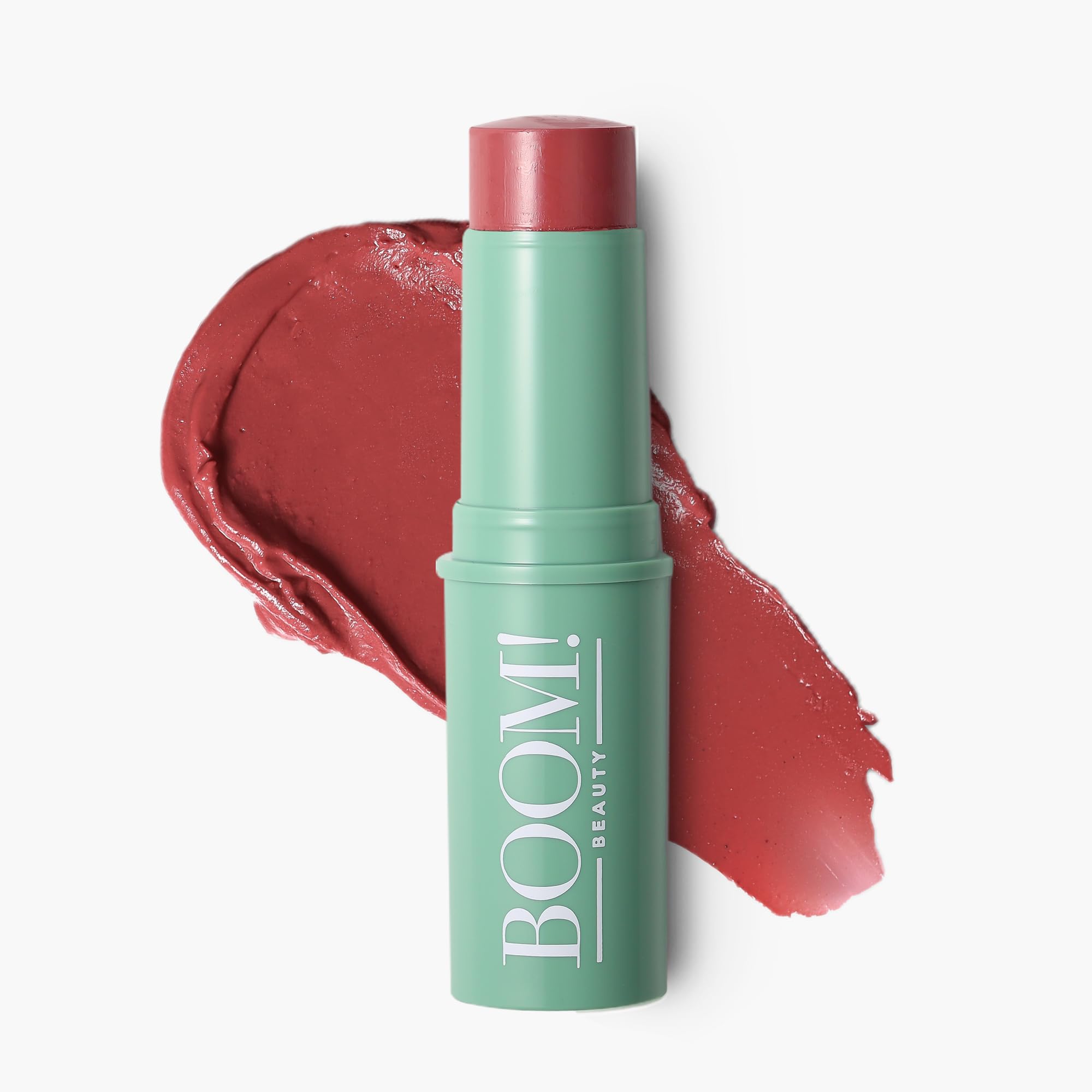 Boomstick Trio ® Color 3 Pack Cream Blush Makeup, Color Blush Stick, Highlighter Stick & Moisturizer for Cheeks, Eyes & Lips, Blendable Vegan Boom Sticks by Cindy Joseph for Older Women, BOOM Beauty