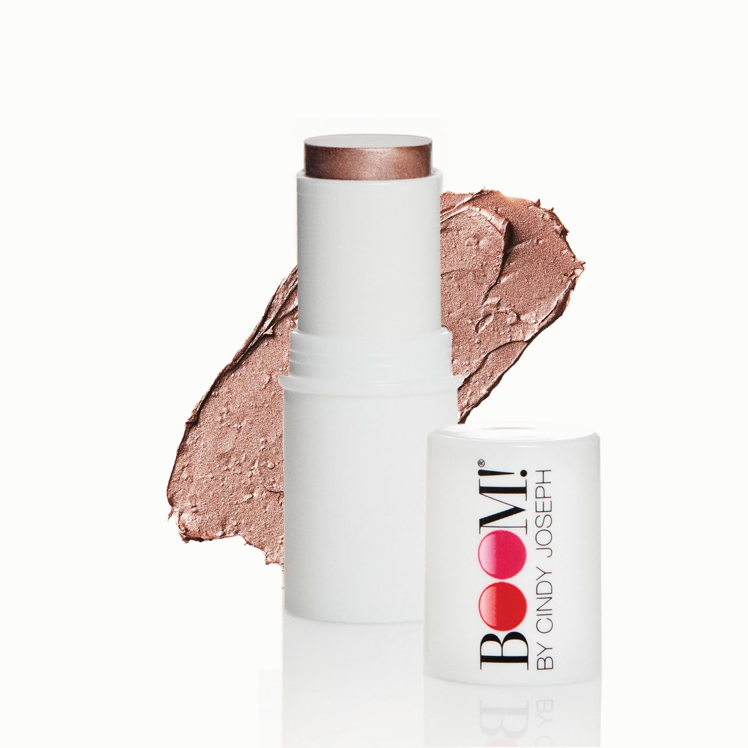 Boomstick Trio ® Color 3 Pack Cream Blush Makeup, Color Blush Stick, Highlighter Stick & Moisturizer for Cheeks, Eyes & Lips, Blendable Vegan Boom Sticks by Cindy Joseph for Older Women, BOOM Beauty